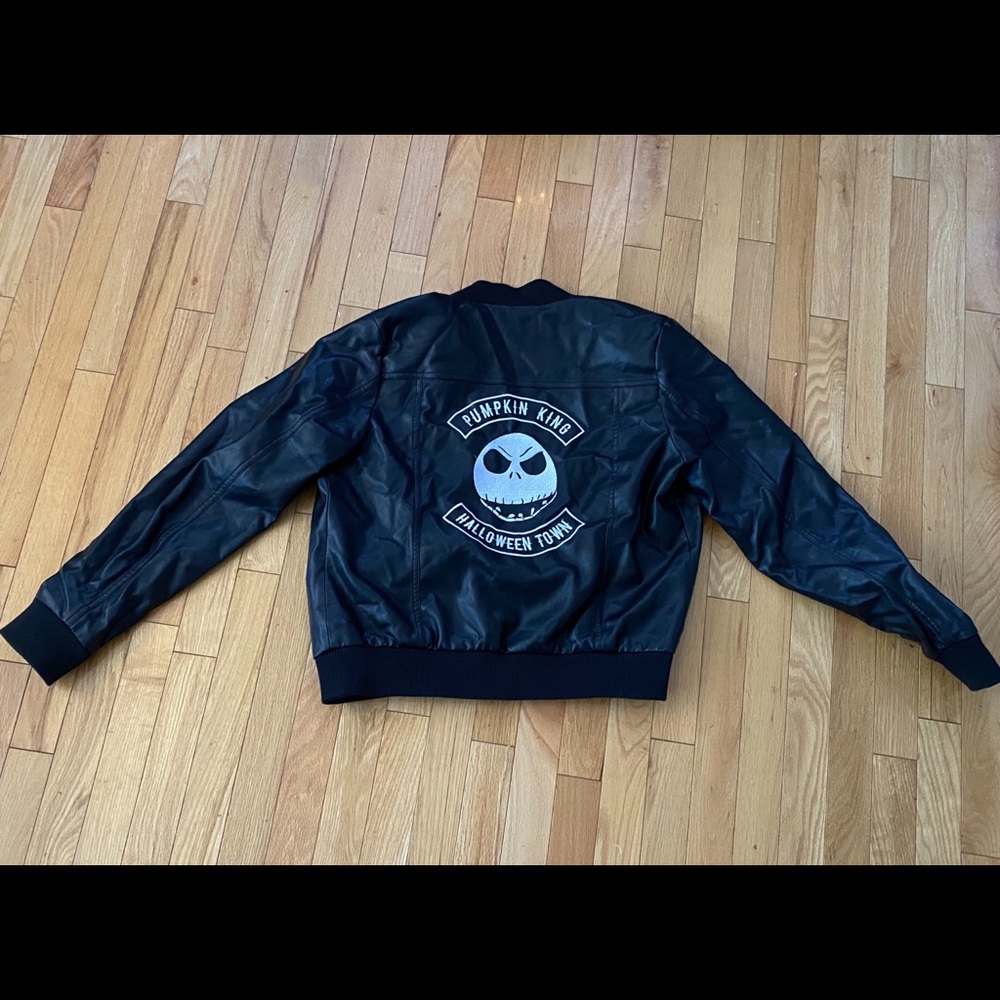 The Nightmare Before Christmas Faux Leather Jacket